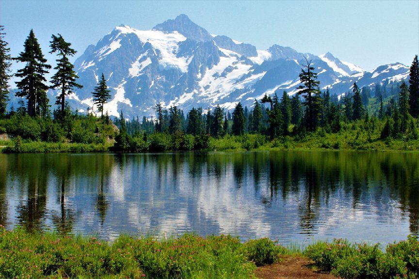 A vast canyon in North America